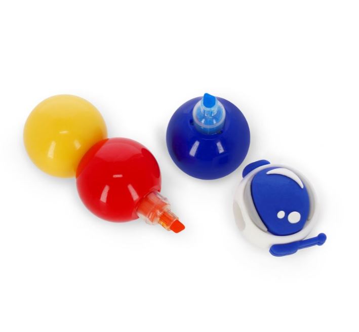 Kidek 3-in-1 Highlighter Pens, Spaceman