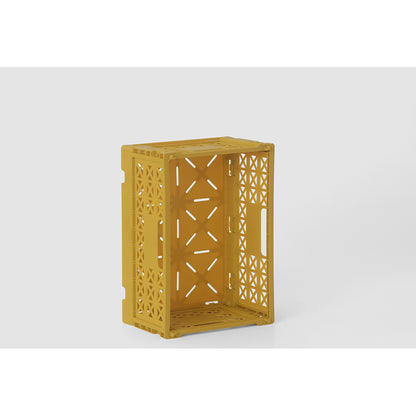 Gergerland Foldable Crate, Size 1 - Honey Mustard