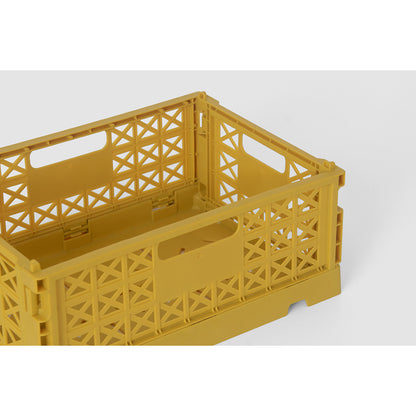 Gergerland Foldable Crate, Size 1 - Honey Mustard