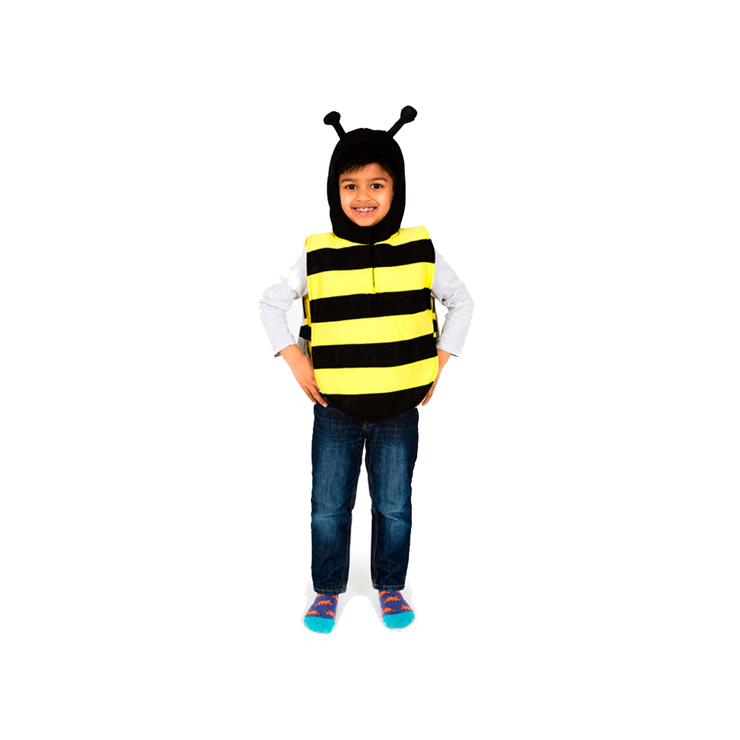 Pretend to Bee Dress-Up Costume, Animal Outfit, Bumblebee - Size 3-7 Years