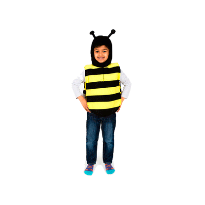 Pretend to Bee Dress-Up Costume, Animal Outfit, Bumblebee - Size 3-7 Years