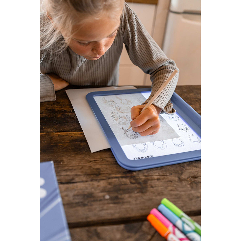 KidyDraw Drawing Tablet with Light, Manga