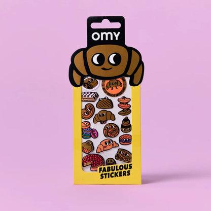 Omy Croissant klistermærker til børn