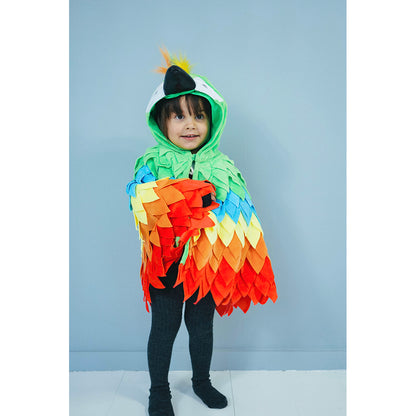 Den goda Fen Animal Costume, Parrot, Ages 1–4 Years
