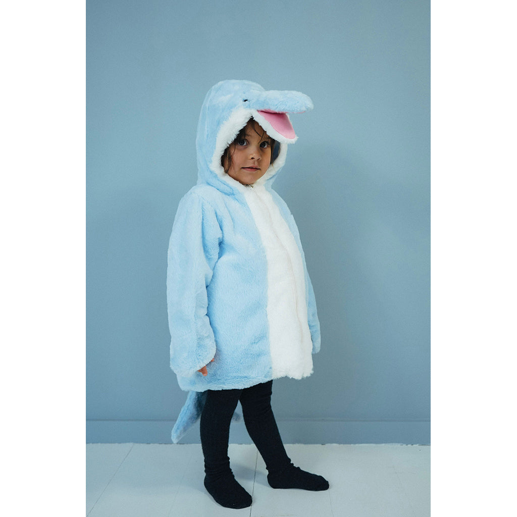 Den goda Fen Animal Costume, Dolphin, Age 2-4 Years