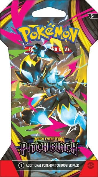 Pokémon Poke ME05 Booster, Pitch Black - 1 Pack