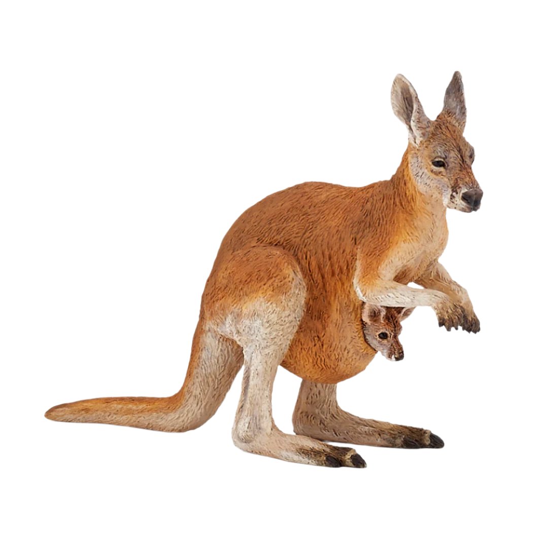 Papo Kangaroo with Joey