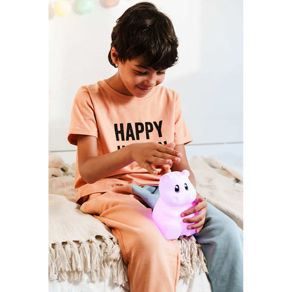 Kidynight Rechargeable Night Light - Hippo
