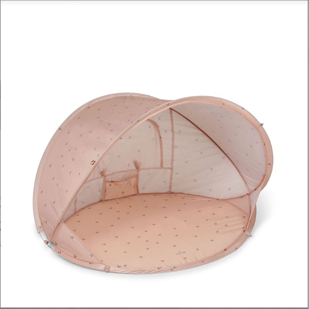Konges Sløjd, Mini Beach Shelter, Pop-Up Beach Tent - Cherry