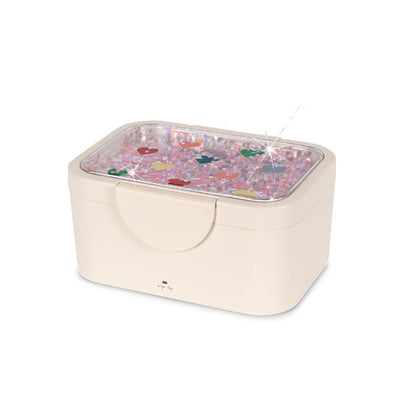 Konges Sløjd Glitter madkasse, Bon coeur coloré
