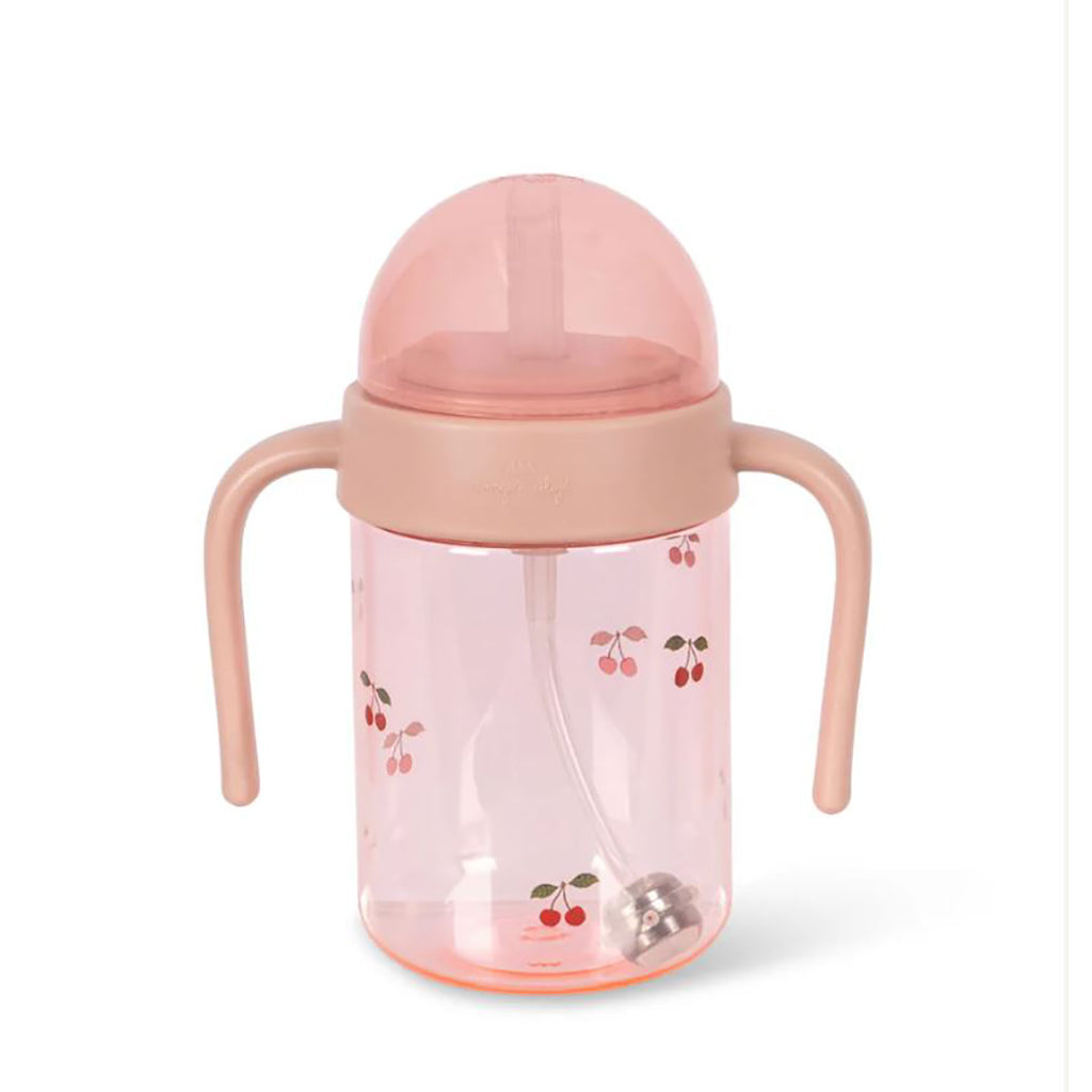 Konges Sløjd drikkedunk m håndtag, Cherry blush