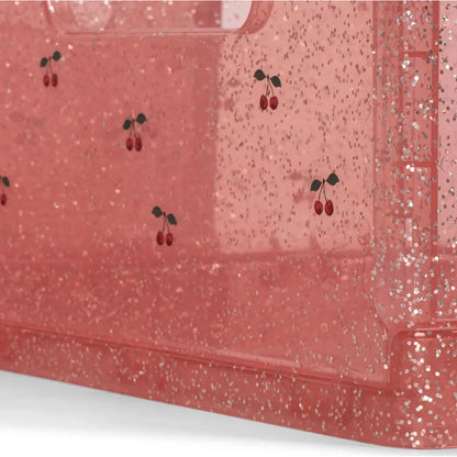 Konges Sløjd Glitter Storage Boxes 2-Pack, Sparkling Blush