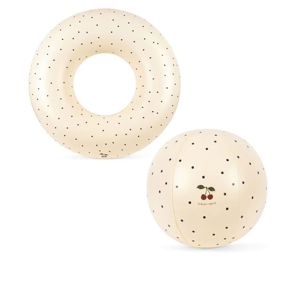 Konges Sløjd Swim Ring and Beach Ball, Multi