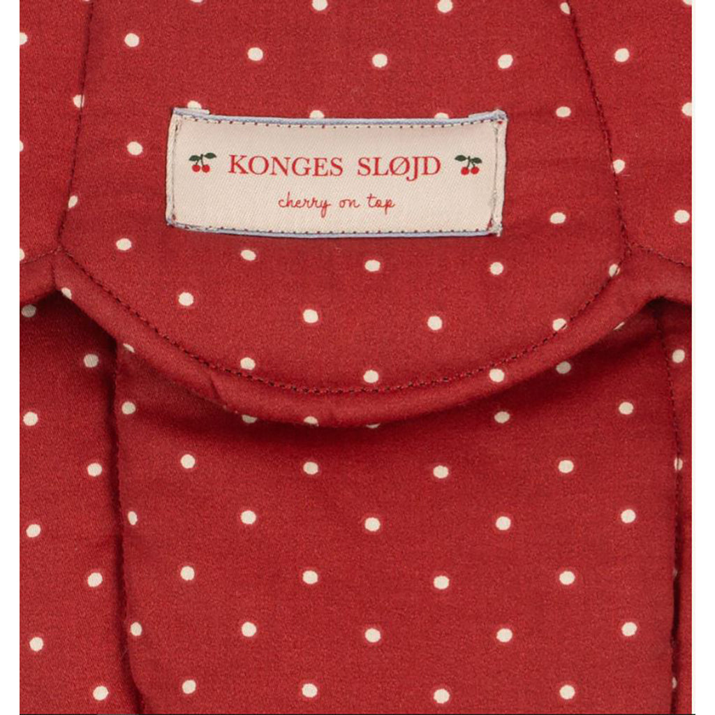 Konges Sløjd Doll Accessories, Baby Carrier - Fraise Dot