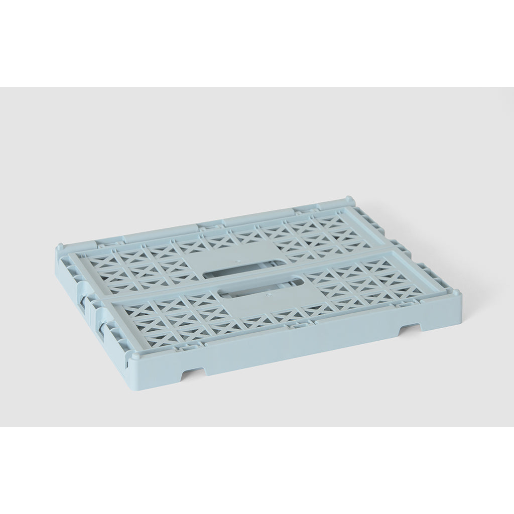 Gergerland Foldable Crate, Size 1 - Lake Blue