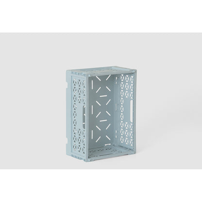 Gergerland Foldable Crate, Size 1 - Lake Blue