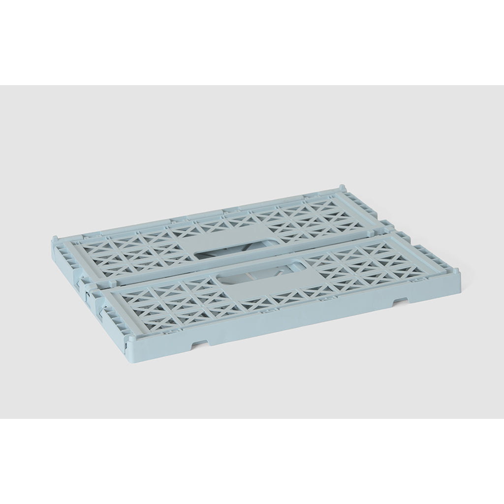 Gergerland Folding Crate, Size 2 - Lake Blue