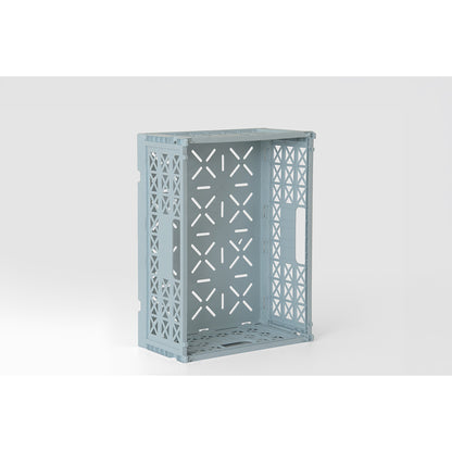 Gergerland Folding Crate, Size 2 - Lake Blue