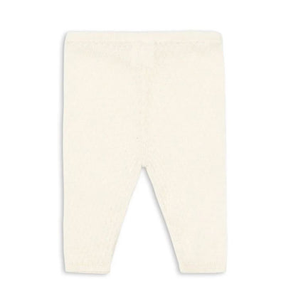 Fanga Fontana Venti Pointelle leggings, Antique white - str. 1 - 9 mdr.