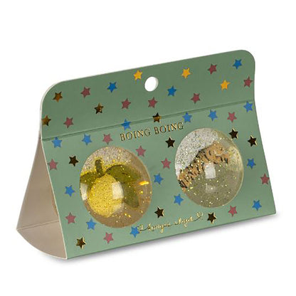 Konges Sløjd Bouncing Ball Set, Lemon/Tiger