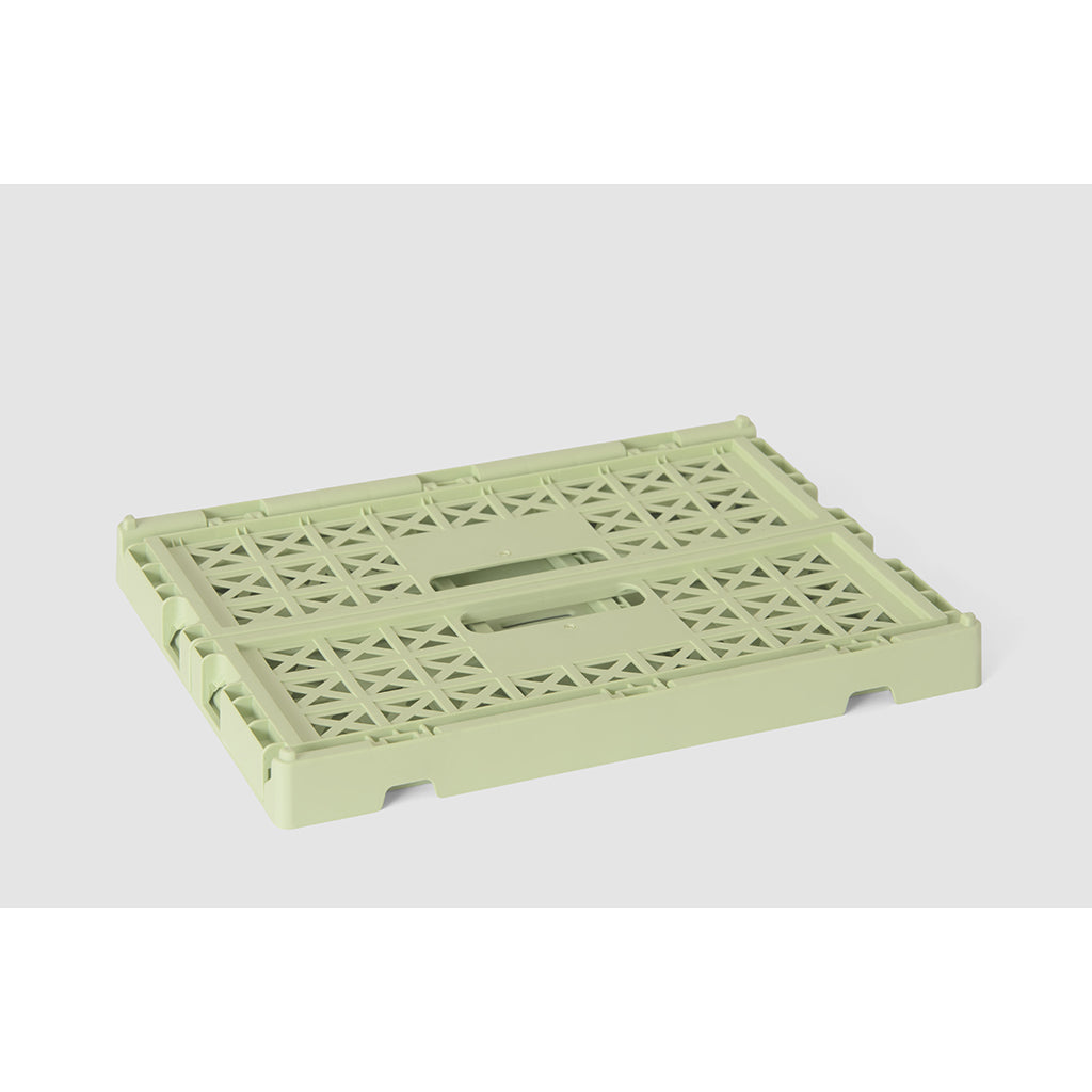 Gergerland Folding Crate, Size 1 - Lime Cream