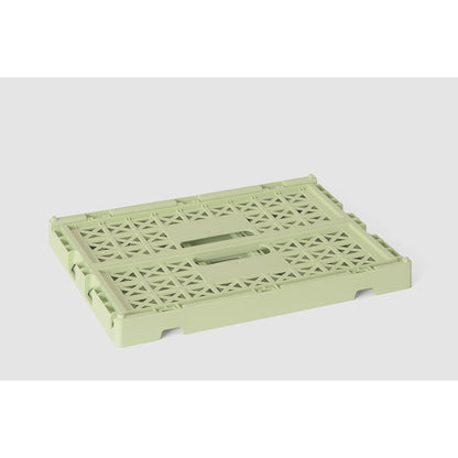 Gergerland Folding Crate, Size 1 - Lime Cream