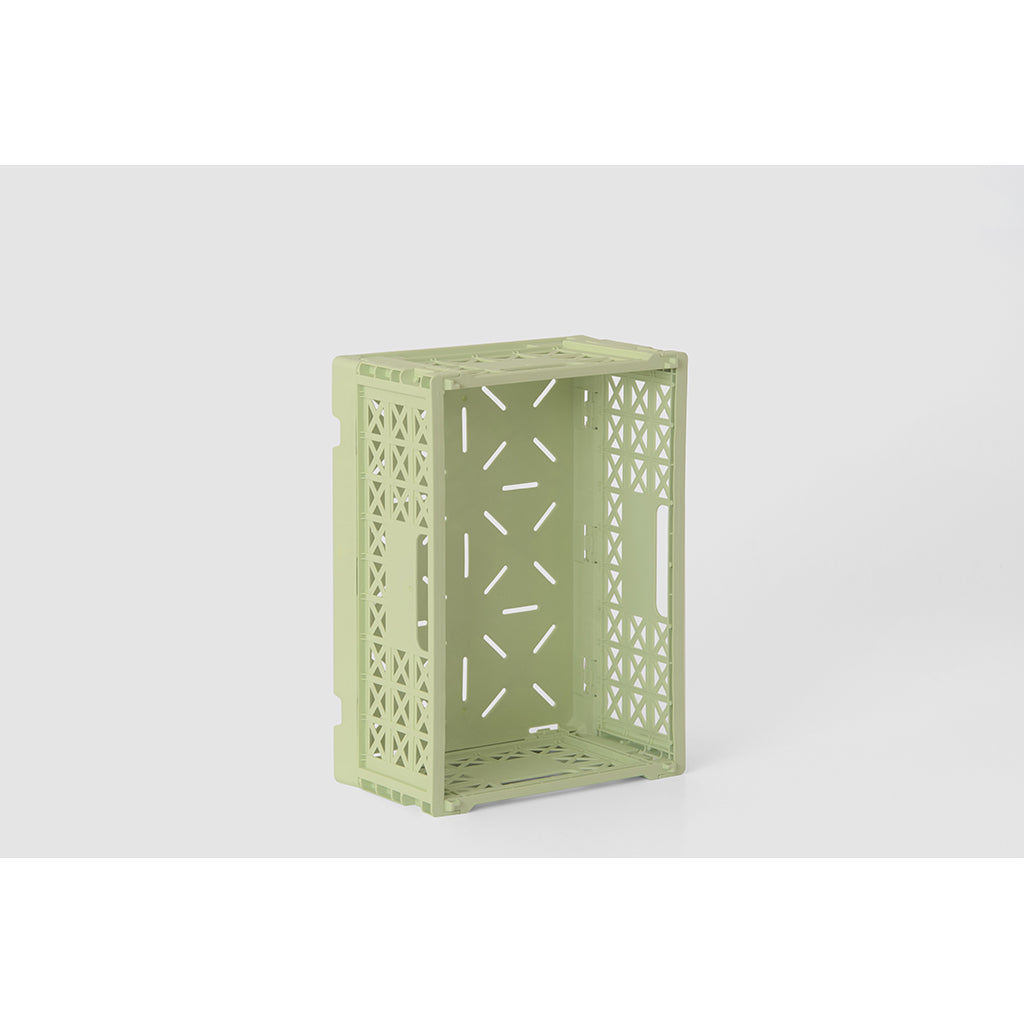 Gergerland Folding Crate, Size 1 - Lime Cream