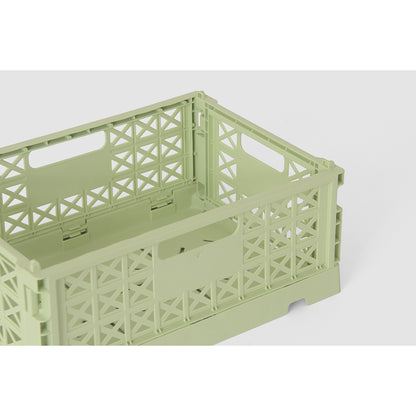 Gergerland Folding Crate, Size 1 - Lime Cream