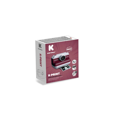 Kidywolf Instant Print Camera for Kids, Red