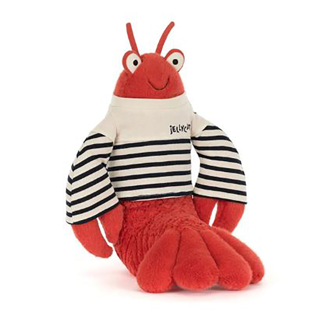 RELEASE 1 JUNE Jellycat Plush Toy, Larry Lobster in Sailor Outfit - 28 cm