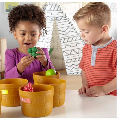 Learning Resources, Learn About Colors – Sorting Set with Vegetables and Fruits