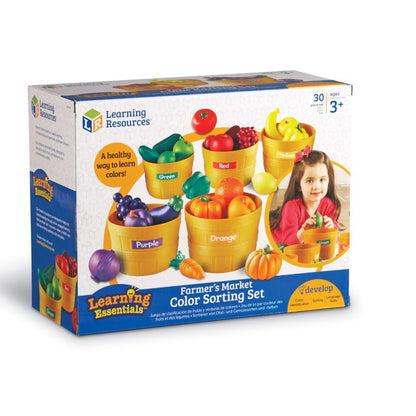 Learning Resources, Learn About Colors – Sorting Set with Vegetables and Fruits