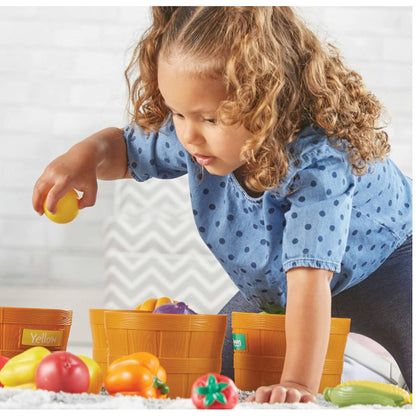 Learning Resources, Learn About Colors – Sorting Set with Vegetables and Fruits