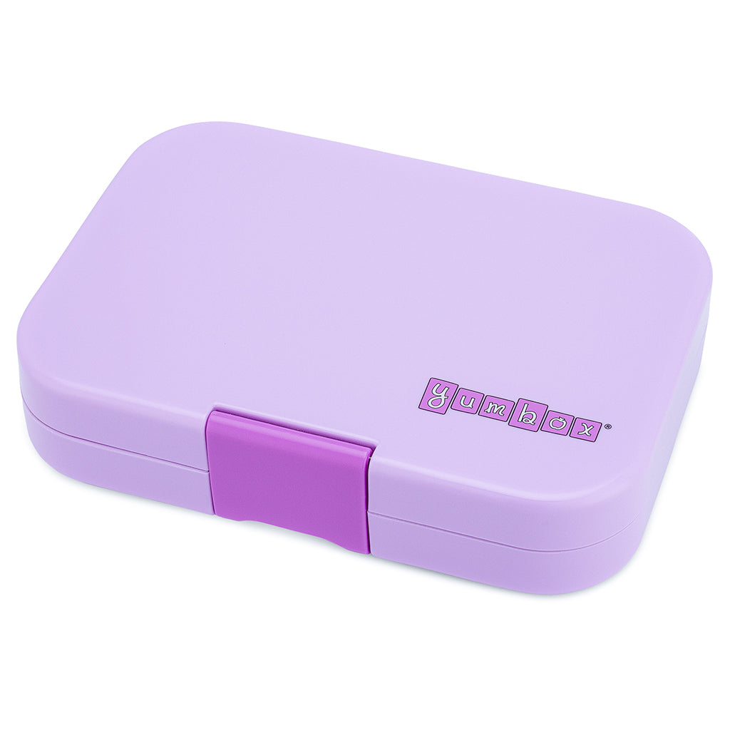 Yumbox Lunchbox with 6 Compartments, Original - Lulu Purple / Paris Tray