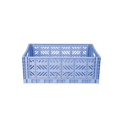 Aykasa Maxi Foldable Crate, Baby Blue