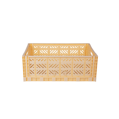 Aykasa Maxi Folding Crate, Banana