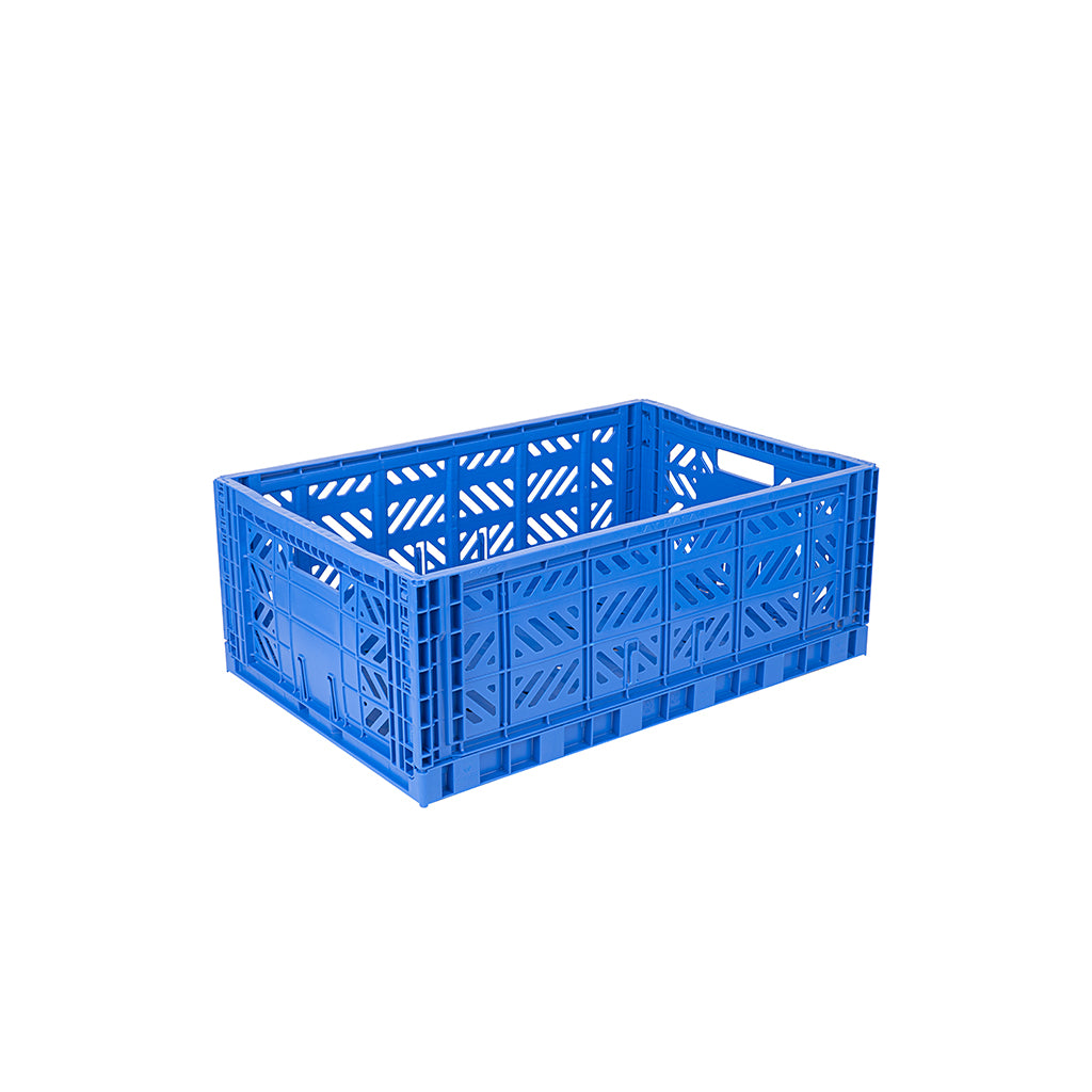 Aykasa Maxi Folding Crate, Blue