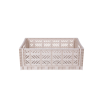 Aykasa Maxi Folding Crate, Coconut Milk