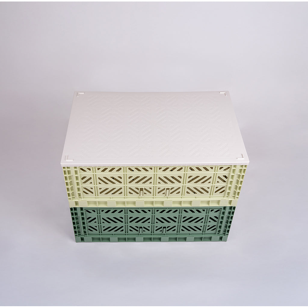 Aykasa Lid for Maxi Foldable Crate, Coconut Milk