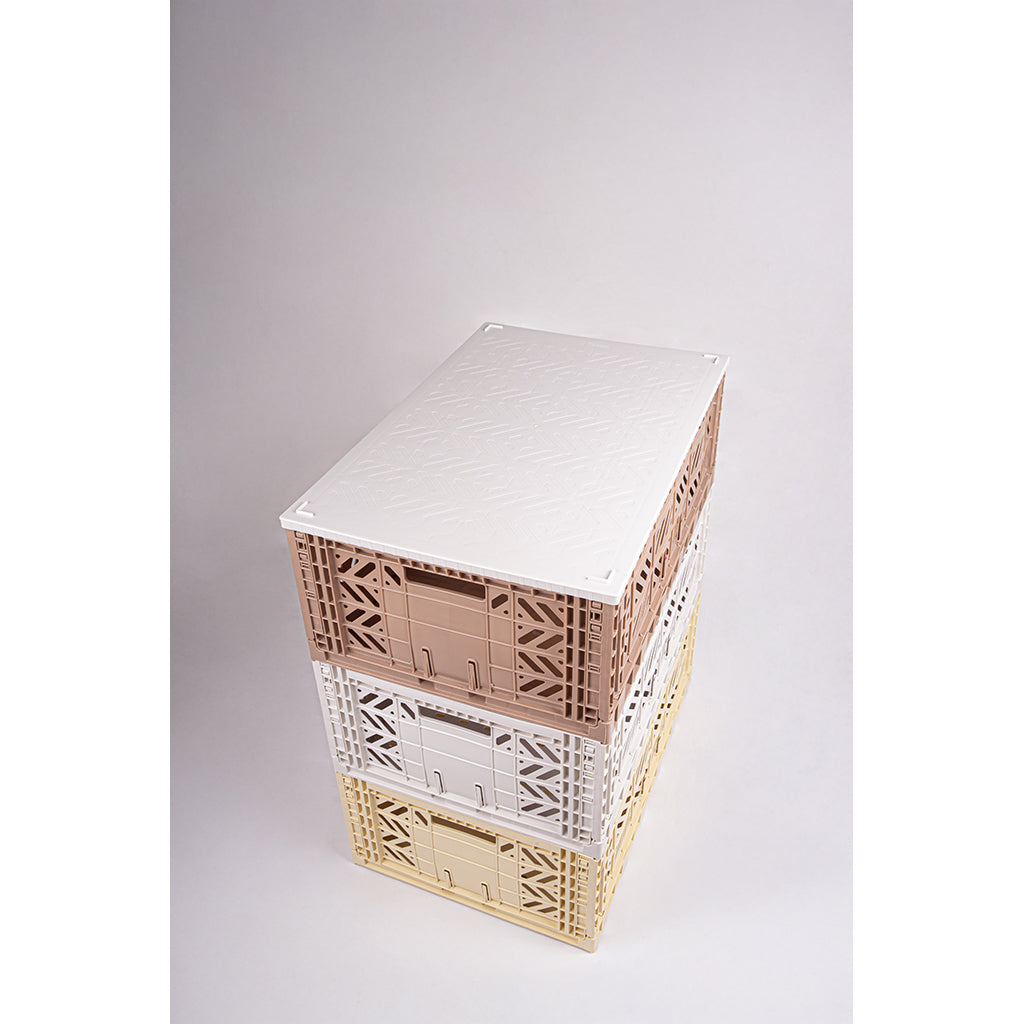Aykasa Lid for Maxi Foldable Crate, Coconut Milk