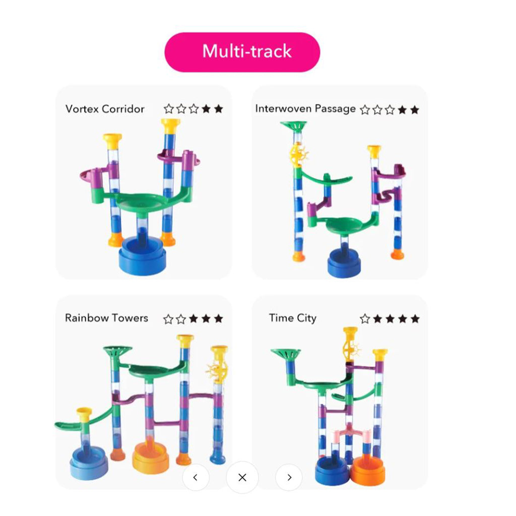 Mideer Marble Run Blocks – Cross the Maze