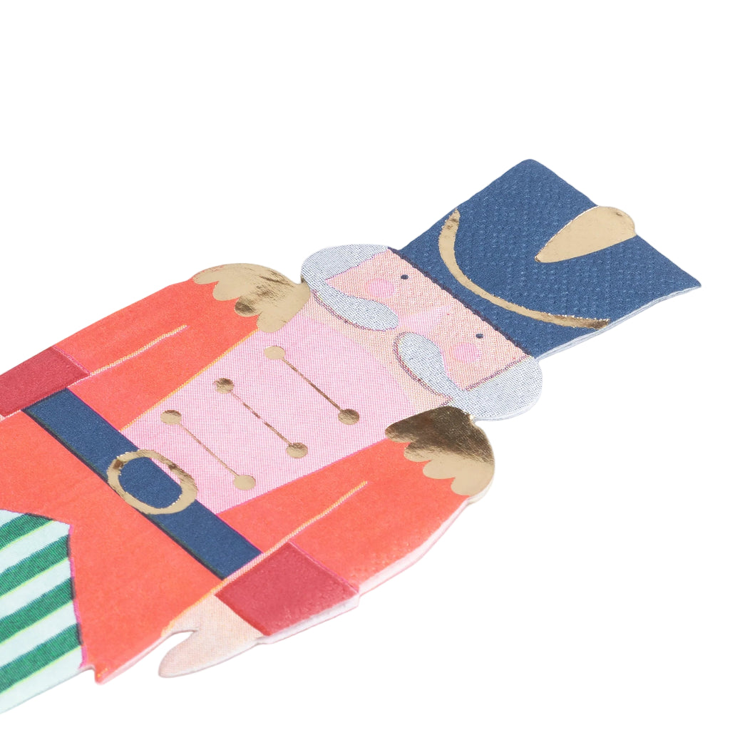 Meri Meri servietter, Nøddeknækkeren soldat - 16 stk.