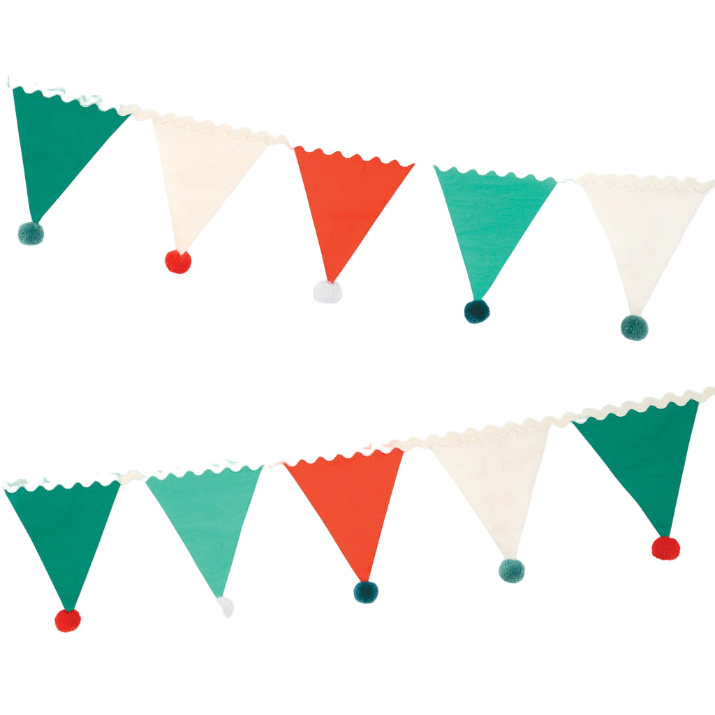 Meri Meri guirlande, Pompom-flag - 1,8 m