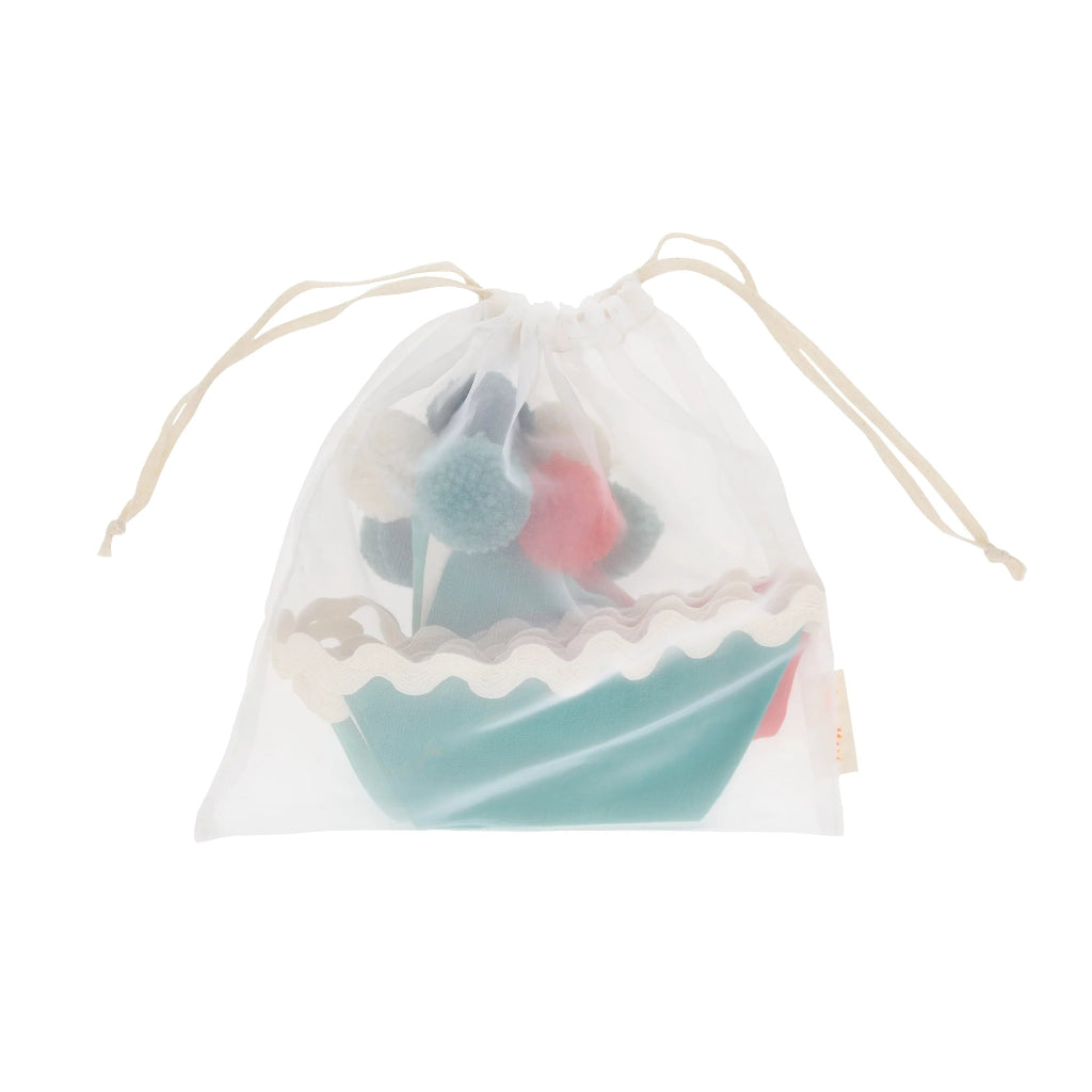 Meri Meri guirlande, Pompom-flag - 1,8 m