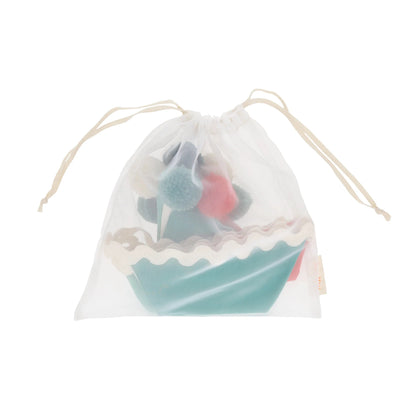 Meri Meri guirlande, Pompom-flag - 1,8 m