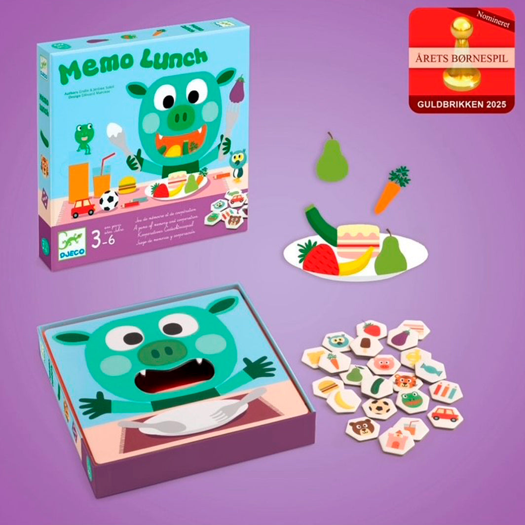 Djeco Memo Game, Memo Lunch – &quot;Nominated for Children&
