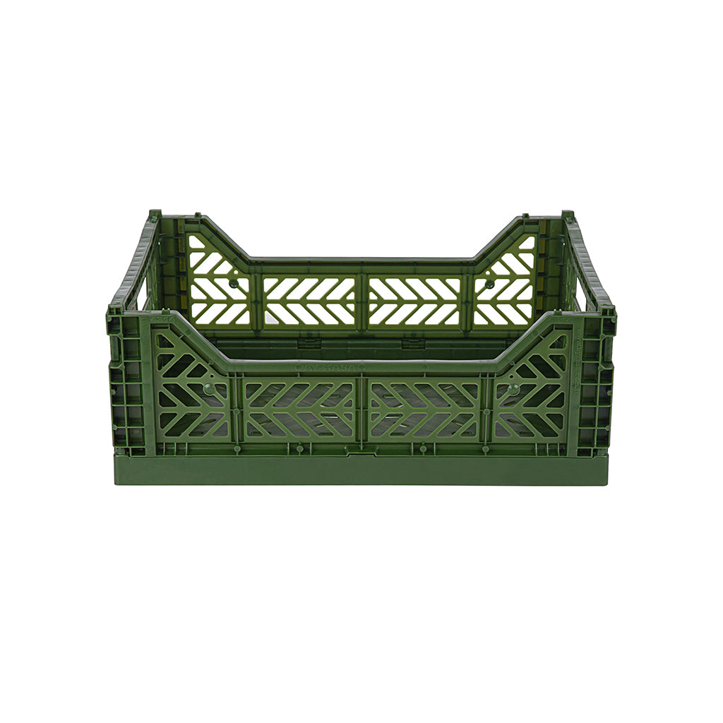 Aykasa Midi Folding Crate, Khaki
