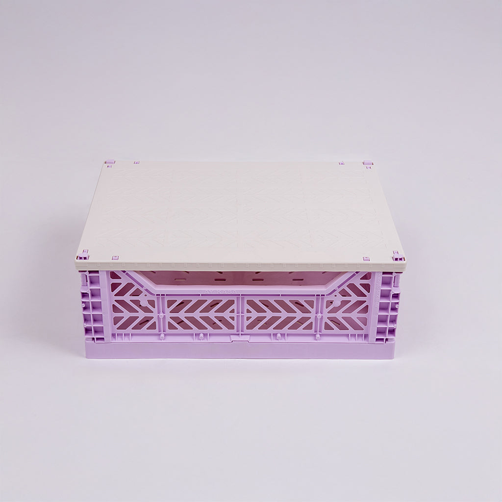 Aykasa Lid for Midi Folding Crate, Coconut Milk