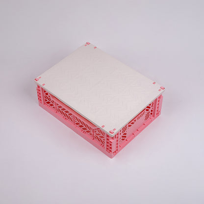 Aykasa Lid for Midi Folding Crate, Coconut Milk