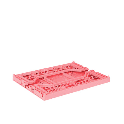 Aykasa Midi Foldable Crate, Strawberry Milk